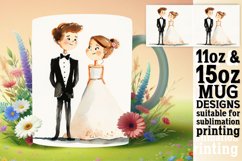 Delightful Spring Wedding Mugs Product Image 1