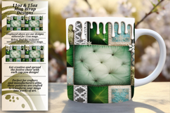 Artful 11oz Mug Wrap Png Artwork , Christmas Product Image 1