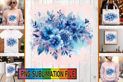 Joyful TSHIRT Art Sublimation, Watercolor Pattern Product Image 1