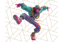 Forgotten 80s Cartoon Clipart PNG, Retro Animal Heroes Product Image 3