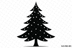 Christmas Tree Svg | Christmas Svg | Svg Cut Files Product Image 1