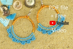 Micro Macrame Sea Wave YouTube Transcript Product Image 1