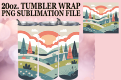 RADIANT REFLECTIONS 20oz TUMBLER WRAP, Spring Product Image 1