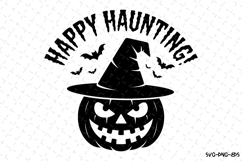 Happy Haunting Svg | Halloween Svg | Svg Cut Files Product Image 1
