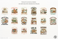 Spring Kitchen Sublimation Clipart Product Image 5
