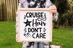 Cruise Hair Don't Care SVG, Summer SVG Design Product Image 3