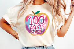100 Days of School SVG | Svg Cut File Product Image 4