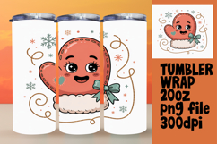 Beautiful 20oz Tumbler Artwork , Cute Christmas Product Image 1