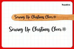 Christmas Wooden Spoon Handle Quotes SVG - Christmas Cheer Product Image 3
