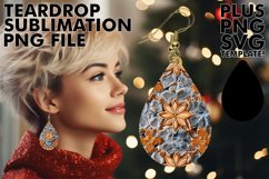 Teardrop Earrings with Style Product Image 1