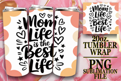 Serene reflections 20oz tumbler wrap, Mother's Day Product Image 1