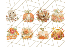 Cozy Fall Clipart PNG Autumn Cozy Elements Product Image 7