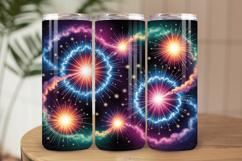 Festive Happy New Year Tumbler Wrap 2026: 20oz Skinny Tumble Product Image 1