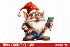 Funny Gnomes Clipart Product Image 1