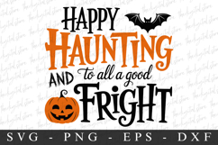 4 Halloween Happy Hunting And To All A Good PNG | Spooky Product Image 1