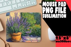 Oil Painted Flower Design for Round Sublimation Product Image 1