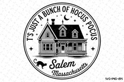 Salem Massachusetts Svg | Halloween Svg | Svg Cut Files Product Image 1