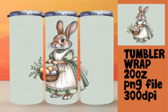 GLAMOROUS 20oz Tumbler Template , Easter Bunny Product Image 1