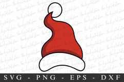 Santa Hat Svg | Christmas svg | Svg cut file Product Image 1