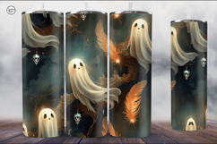 4 Halloween Tumbler Wrap Sublimations, 20 oz Product Image 2
