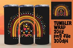 Noir Cosmic Radiance: Sublimation Tumbler Creations on Black Product Image 1