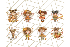 Fall Fairy Clipart PNG, Autumn Fairy People With Wings Product Image 7