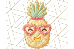 Summer Cookie Character PNG, Cute Beach Clipart Tropical Png Product Image 3