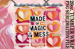 LUMINOUS DREAMS 20oz TUMBLER WRAP, Funny Quote Product Image 1