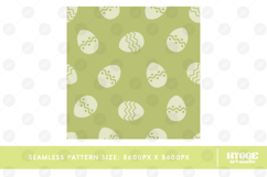 Easter Eggs Bunny Seamless Pattern PNG Sublimation Product Image 11