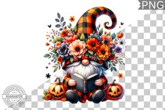 Halloween Gnome Sublimation - Clipart PNG Design Product Image 1