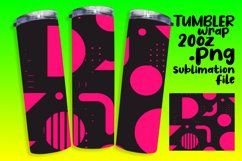 Neon Magic 20oz Tumbler Aesthetics Product Image 1