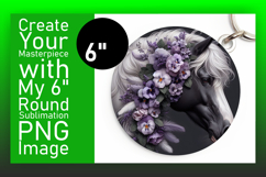 Creative Circle Design for Coasters , Horse Product Image 1