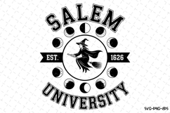 Salem University Svg | Halloween Svg | Svg Cut Files Product Image 1