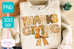 Thanksgiving shirt sublimation PNG, Fall Sleeve sublimation Product Image 4