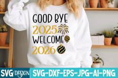 New year SVG Bundle,Happy New Year 2026 SVG Bundle Product Image 5