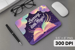 100 days of school Mouse Pad, Teacher PNG Sublimation Design Product Image 1