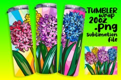 Energetic Floral Pattern Sublimation Wraps Product Image 1