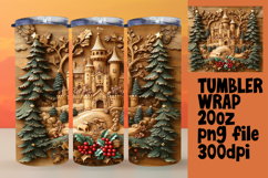 DYNAMIC 20oz Tumbler Artwork , Christmas Product Image 1