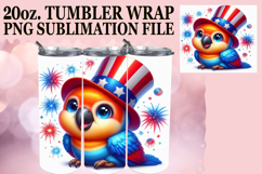 PRESENT OF HAPPINESS 20oz TUMBLER WRAP, USA Animals Product Image 1
