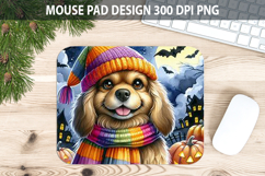 Watercolor Dog Mouse Pad Sublimation - Animal PNG Product Image 1