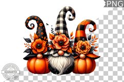 Halloween Gnome Sublimation - Clipart PNG Design Product Image 1