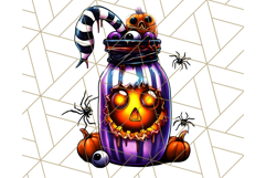 Bright Halloween Potion Bottle PNG Clipart, Holiday Elements Product Image 3