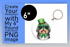 Trendy Circle Coaster PNG Design , St Patrick Product Image 1