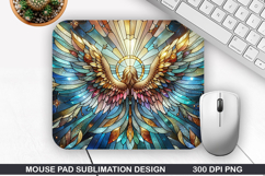 Mouse Pad Sublimation, Jesus Mouse Pad PNG Design Product Image 1