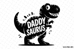 Daddy Saurus svg | Father&#039;s day Svg | Svg Files Product Image 1