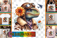 RADIANT PNG Sublimation Gifts, Dino Product Image 1
