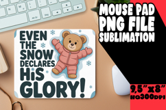 Timeless Mouse Pad Designs Sublimation, Religious Product Image 1