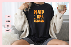 Spooky Bachelorette Party Saying SVG | Maid Of Horror Product Image 3