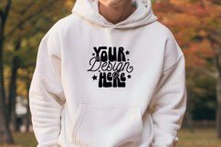 Gildan 18500 Hoodie Mockups, Christmas Gildan 18500 ladies Product Image 1