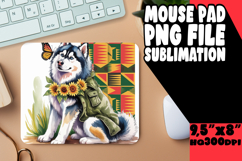 SWEET DESK PAD PNG STYLE, Cute Dog Product Image 1